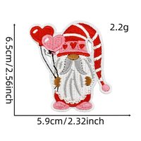 Vente flash, nouveaux patchs décoratifs à broder à la main sur le thème de la Saint-Valentin, rose adorable, pour mariage, fête, cadeau