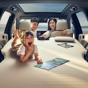 ที่นอนเป่าลมอัตโนมัติสำหรับรถแคมป์กลางแจ้งที่นอนด้านหลังแบบสูบลมได้สำหรับเดินทางแบบออฟโรด - Product Image 2