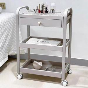 Chariot de Salon de Beauté Professionnel Robuste sur Roues pour Soins Corporels et Faciaux, Machine de Beauté Portable pour Spa - Product Image 3