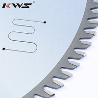 KWS TCT Lames de scie circulaire à pointe en carbure 300 mm 96 T ATB TCG pour couper le panneau composite en bois sur la scie à poutre KDT Homag