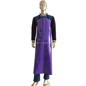 بدلة واقية جديدة من البي في سي مقاومة للماء والمواد الكيميائية بألوان مخصصة، طبقة مزدوجة للعمل والتنظيف والبناء من مادة تي بي يو - Product Image 3