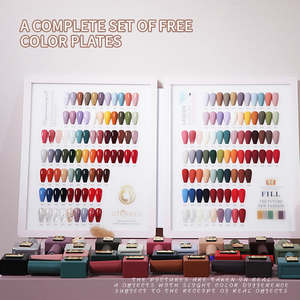 Ensemble coréen de 78 couleurs <span class=keywords><strong>pastel</strong></span> Ensemble de gel pour ongles UV 15ml Kit de vernis à gel de marque privée Fournitures pour ongles Salon Poly Gel Vernis à ongles - Product Image 6