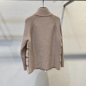 Giacca <span class=keywords><strong>Cardigan</strong></span> in pelliccia di visone e Cashmere di lusso da donna con Zip da donna - Product Image 4