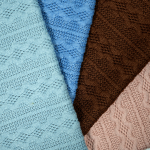 Chất Lượng Cao Jacquard Vải Thoáng Khí Mùa Đông Slub Xoắn Len Sợi Quần Áo Hat Vải, Túi Vải Dệt Vải - Product Image 4