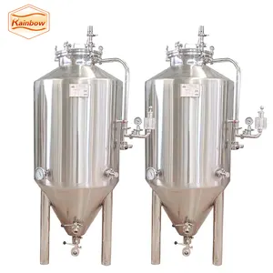 150 Liter Fermenter / Conical Fermenting Tank Fermenting Equipment Alcohol Engineers Available to Service Machinery Overseas