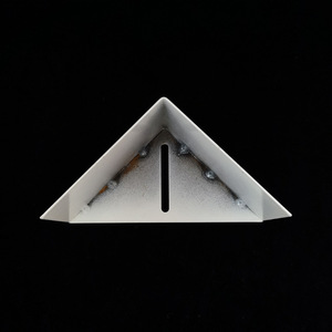 Couverture de finition légère en acier inoxydable 20x20mm, fixation par vis, accessoire d'éclairage extérieur - Product Image 2