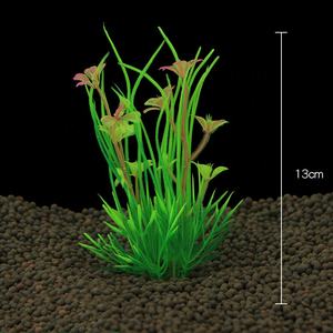13cm 어조 장식 시뮬레이션 수생 식물 수족관 조경 세트 플라스틱 꽃 수생 식물 공예 선물 - Product Image 3