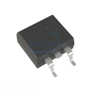 Componente Electrónico Original TO-263 3, D2PAK (2 Pines + Lengüeta), TO-263AB MC7905ACD2T, Circuito Integrado Regulador Lineal de 5V 1A D2PAK - Product Image 1