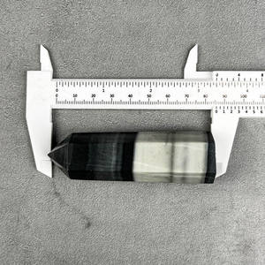 Venta al por mayor curación espiritual cristal Jade amazonita dragón sangre piedra rojo jaspe Torre obelisco para regalos - Product Image 5