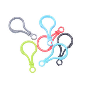 5Cm respectueux de l'environnement PP crochet ampoule boucle poupée couleur bonbon homard bouton <span class=keywords><strong>gourde</strong></span> boucle accessoires en plastique - Product Image 5