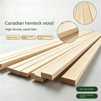 SENYA Kanadische Hemlock-Saunabretter Wandpaneele Sitzbretter – Knotenfreie, ineinandergreifende Massivholzplatten für den Hausgebrauch mit Grafikdesign