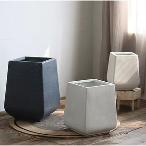 <span class=keywords><strong>Maceta</strong></span> de arcilla de magnesio, centro comercial de Arte moderno europeo y americano, suelo interior y exterior, <span class=keywords><strong>maceta</strong></span> de planta verde fresca Retro - Product Image 5