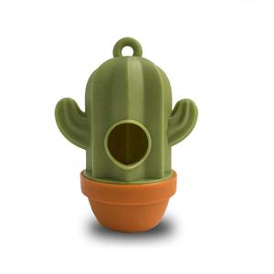 रस पालतू आउटडोर कैक्टस आकार प्लास्टिक कुत्ते पोप बैग डिस्पेंसर - Product Image 1