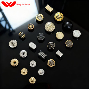 <strong>Customized</strong> Brand Logo Color <strong>Button</strong> for Face Fastener and <strong>Button</strong> - 4 Parts High-Quality Muslim Clothing Shirt Metal <strong>Snap</strong> <strong>Button</strong> - Product Image 5