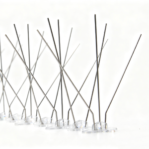 स्टेनलेस स्टील कबूतर निवारक पक्षी 10 फीट एंटी-जंग धातु पक्षी नियंत्रण भारी शुल्क पक्षी को नियंत्रित करता है - Product Image 1