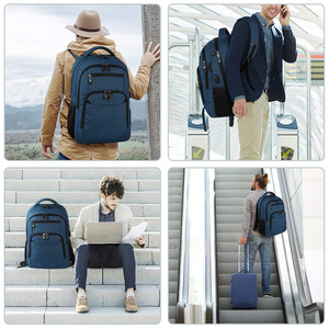 Custom 2024 Custom Logo Laptop Backpack College School Business <b>Anti</b> <b>Theft</b> Smart Slim Laptop Backpacks <b>Bag</b> Usb Charging backpack - Product Image 6