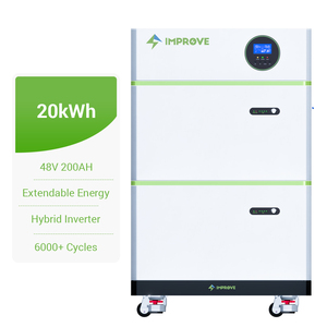 Batería Apilable de 10kWh 20kWh, 48V 200Ah 51.2V, Almacenamiento de Energía Solar de Litio para Uso Doméstico - Product Image 3