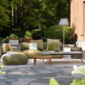 Juego de Muebles de Jardín Modernos Hechos a Mano para Todo Clima, Seccionales de Aluminio para Exteriores - Product Image 4