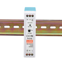 Alimentation industrielle sur rail anti-interférence MDR-20-12 SZMW 12V, unité micro-stabilisée 20W avec circuit de protection complet, CE & RoHS