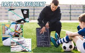 Planche à <span class=keywords><strong>dessin</strong></span> transfrontalière 16 pouces pour enfants Tableau d'écriture LCD Sports Rugby Tableau d'écriture tactique Vente en gros et personnalisation - Product Image 5