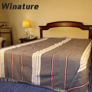 Winature अनुकूलन मशीन से धो ठंडा रानी बिस्तर शीट सेट पसीना-अवशोषित गर्मियों रानी आकार चादरें