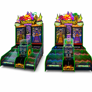 Machine de bowling commerciale à monnayeur pour deux joueurs, style Halloween, avec système de rédemption de tickets, pour centre commercial - Product Image 2