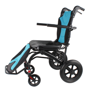 Dual-sử dụng thái vải Trọng lượng nhẹ có thể gập lại hướng dẫn sử dụng xe lăn giá cho người khuyết tật - Product Image 2