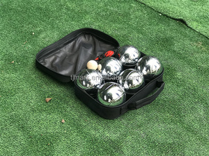 Jeu <span class=keywords><strong>de</strong></span> <span class=keywords><strong>boules</strong></span> en acier 3 pièces <span class=keywords><strong>boules</strong></span> <span class=keywords><strong>de</strong></span> pétanque <span class=keywords><strong>jeux</strong></span> <span class=keywords><strong>de</strong></span> famille d'arrière-cour en plein air pour adultes et enfants - Product Image 5