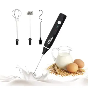 Wireless Electric Egg Beater Handheld Mini Multi-Function Milk Frother - 3  Speeds, Automatic Whisk, Dough & Egg Beater, Cake Cream Whipper