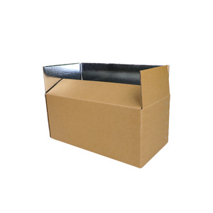 Caja <span class=keywords><strong>de</strong></span> Envío <span class=keywords><strong>de</strong></span> Papel con Aislamiento Térmico Corrugado Personalizado Reciclado <span class=keywords><strong>para</strong></span> <span class=keywords><strong>Alimentos</strong></span> Congelados, Boite Isotherme - Product Image 3