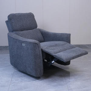 Nuevo Sillón Reclinable Eléctrico Giratorio Power Rocker, Tela de Cuero PU Transpirable, Color Personalizado Moderno, Sillón Reclinable Extensible - Product Image 1