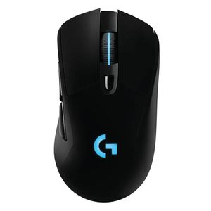 Ratón Ergonómico Recargable por USB Logitech G703 para Gamers, 6 Botones Programables para PC de Escritorio y Portátil, Inalámbrico - Product Image 1