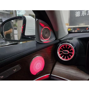 ชุดอัพเกรดไฟ Ambient Light ภายในรถยนต์ W213 สำหรับ Mercedes Benz E-Class ปี 2021-2023 อุปกรณ์เสริม LED ช่องแอร์ ฝาครอบลำโพงประตู ทวีตเตอร์ - Product Image 6