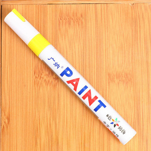 Paint <strong>Marker</strong> Pens Album Graffiti Pen Car Tyre Paint <strong>Marker</strong> Hot Selling 12 Colors <strong>Permanent</strong> <strong>Black</strong> School Paper - Product Image 4
