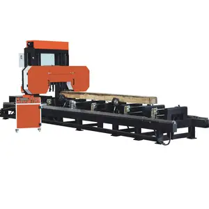 Horizontal Portable Band Saw Hydraulic Horizontal Band Saw Mill For Woodworking