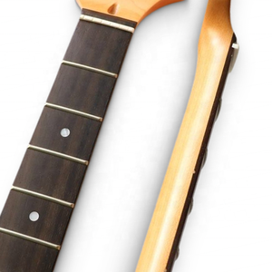 Hot sale 22 Fret 25.5" Rosewood Fingerboard ST <b>Guitar</b> Neck With Bone Nut for Wholesale - Product Image 2