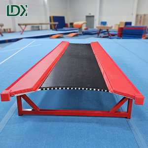 <span class=keywords><strong>Cama</strong></span> elástica pesada, larga y fija, tipo pista de gimnasia, para centro de entrenamiento de gimnasia en interiores - Product Image 1