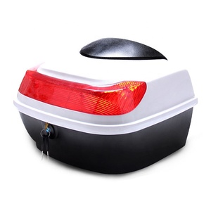 CQJB High Quality Motorcycle Body Parts 38L Motorcycle Tail Boxes