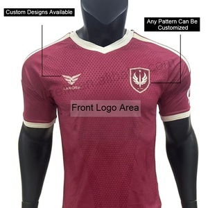 Camiseta de Fútbol Estilo Galáctico Borgoña 2026, Versión Jugador Profesional del Club Élite Madrid Visitante - Product Image 3