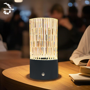 Hiệu quả cao tùy chỉnh nhà trang trí đèn bàn 5W Acrylic sắt ba cấp độ mờ dẫn đèn bàn sang trọng - Product Image 4