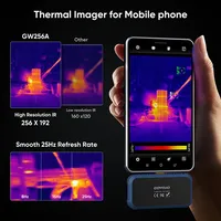Caméra thermique GOYOJO GW256A Android Type C 256x192 25Hz pour téléphone, réparation de circuits imprimés, OEM ODM