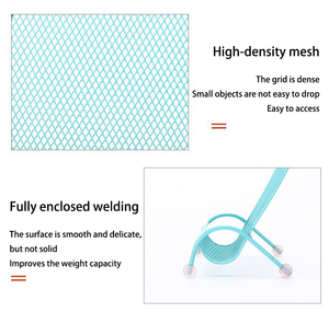Supporto per cellulare con struttura ad angolo arrotondato in rete di ferro con supporto per sedia reclinabile a scaffale antiscivolo stabile per <span class=keywords><strong>Smartphone</strong></span> - Product Image 4