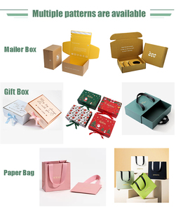 Boîte en carton ondulé blanc de 2 mm avec impression UV de logo personnalisé pour cosmétiques, à ouverture facile et épaissie - Product Image 5