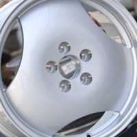Jantes tout-terrain forgées HTOR 18 19 20 21 22 pouces 5x114.3 5x112 Blanc brillant pour X5 X7 Q7 Q8 Cayenne Range Rover
