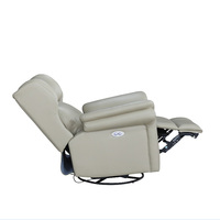 Fauteuil inclinable pivotant à bascule avec massage électrique, mobilier de salon, sièges d'intérieur résidentiels, projet commercial