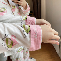 Nouvelles Couleurs 2026 – Ensemble Pyjama Femme 100% Coton Biologique Tissé avec Taille Élastique, Manches Longues et Logo Satiné sur le Devant – Pour Automne Hiver