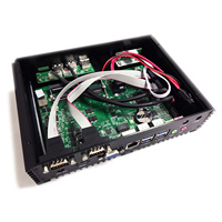 Mini PC Tanpa Kipas AS, Core i5 Generasi ke-8 (Maks. 3.4GHz) 16GB DDR4+256GB NVMe SSD, 4K UHD Dual HD/VGA, 2xRS232, Siap Dikirim