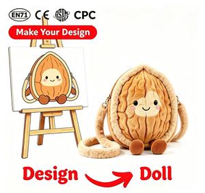 Zaino in Peluche 3D Personalizzato a Forma di Cartone Animato, Zaino Imbottito per Bambini OEM, Certificato CPC EN71, Logo Personalizzato, Confezione all'Ingrosso, Simpatica <span class=keywords><strong>Volpe</strong></span> - Product Image 4