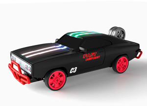 2,4G de alta velocidad a la deriva <span class=keywords><strong>RC</strong></span> Car Cool Marquee y luces de respiración Interruptor de modo de una tecla Recargable Toy Boy Gift - Product Image 3