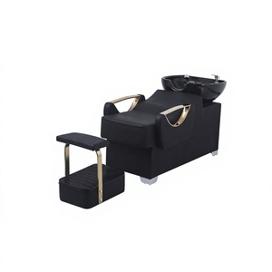 Sillón de Peluquería de Lujo Ajustable con <span class=keywords><strong>Lavacabezas</strong></span> y Silla <span class=keywords><strong>para</strong></span> Spa Capilar, Mobiliario de Salón de Belleza, Sillón <span class=keywords><strong>Lavacabezas</strong></span> <span class=keywords><strong>para</strong></span> Salón - Product Image 1